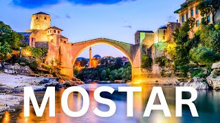 MOSTAR TRAVEL GUIDE  Top 10 Things to do in Mostar Bosnia and Herzegovina [upl. by Antipus]