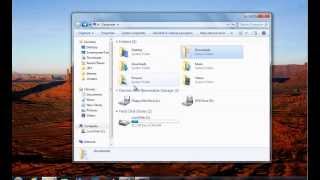 Add folders to Computer in Windows 7 to make it similar to Windows 8 with This PC Tweaker [upl. by Deeraf]