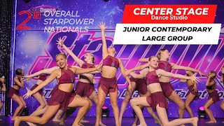 Jr Contemporary Large Group 2nd Overall National Champs Center Stage Dance Studio Prior Lake MN [upl. by Kus]