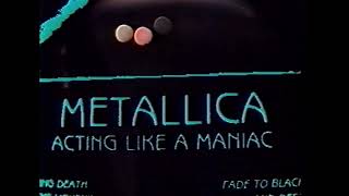 METALLICA 19890729 Allentown PA The Allentown Fairgrounds enhanced video amp audio [upl. by Ceciley]