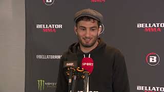 Bellator 275  Gegard Mousasi discusses his world title defence vs Austin Vanderford [upl. by Redfield]