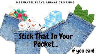 MessHazel Plays Animal Crossing Stick That In Your Pocket [upl. by Einner]