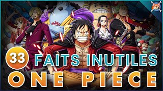 33 FAIT SYMPATHIQUES SUR ONE PIECE  Et une annonce 🔥   One Piece Top [upl. by Samot]