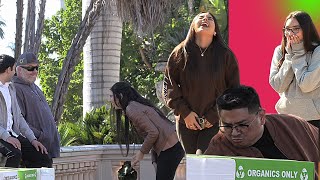 Funny Wet FART Prank  The Scootcher in Balboa Park [upl. by Enna29]