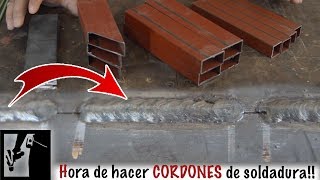 Hora de hacer cordones  Cómo soldar fácil  parte 5 [upl. by Letsyrc]