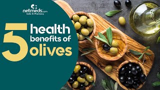 5 Awesome Health Benefits Of Olives [upl. by Phyl537]