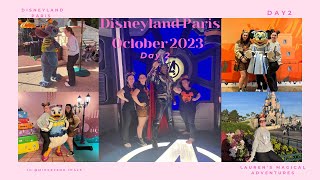 Disneyland Paris October 2023 Day 2 Vlog🎃✨🎢👻❤️🐭 [upl. by Stoddart]