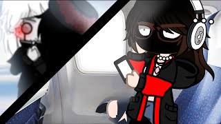 Angel Airplane meme thingy  Meme  Creepypasta Trend [upl. by Helbonnah571]