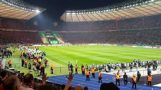 FC Bayern München  SG Eintracht Frankfurt Tor 13 und Platzsturm DFB Pokalfinale [upl. by Atsillac20]