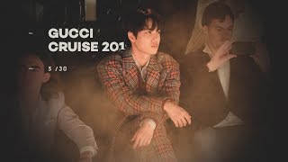 180530 Gucci Cruise 2019 Fashion Show KAI Short Clip [upl. by Reizarf512]