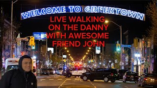 LIVE WALKING THE DANFORTH WITH AWESOME FRIEND johnbarrientos9 [upl. by Fi]