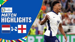 Netherlands vs England  12  Highlights  UEFA Euro 2024  england vs netherlands [upl. by Falk]