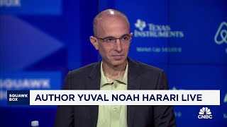 Finance is the ideal playing ground for AI says Yuval Noah Harari [upl. by Merriam]