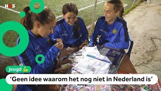 Spaar ze allemaal Ook voetbalplaatjes van vrouwen in Spanje [upl. by Sinegra768]