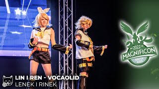 Len i Rin  Lenek i Rinek  MAGNIFICON 2022 KONKURS COSPLAY [upl. by Anelleh]