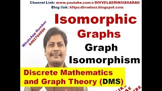 GRAPH ISOMORPHISM  ISOMORPHIC GRAPHS  CHECK WHETHER TWO GRAPHS ARE ISOMORPHIC OR NOT  ISOMORPHISM [upl. by Teodorico148]