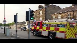 Whaley bridge fire station call out 2024 [upl. by Strohbehn]