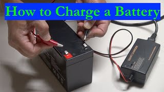 How to Charge a Batterylead acid and lithiumion batteries 2021 [upl. by Ryann]