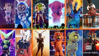 All Masked Singer Walk In’s SEASON 7 [upl. by Redliw]