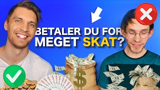 5 tips til at betale MINDRE SKAT  Skatteoptimering for aktier og privatøkonomi [upl. by Questa]