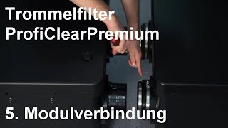 Trommelfilter Oase ProfiClear Premium  Filtertechnik Seminar Video 5  Modulverbindung Herstellen [upl. by Paris]