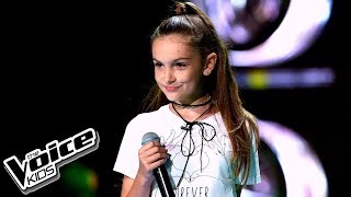 Olivia Klinke – „Cicho” – Przesłuchania w ciemno – The Voice Kids Poland [upl. by Melvina]