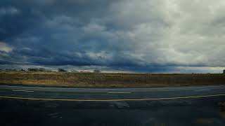 2024 11 19 Drive from Salina to Jamestown  Kansas Driving Time Lapse [upl. by Barnett]