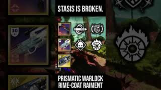 Stasis is broken destiny2guide destinybuild destiny2thefinalshape destiny2 [upl. by Aniara]