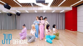 TWICE quotTalk that Talkquot Choreography Video Moving Ver [upl. by Nedah]