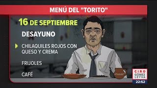 El menú del quotToritoquot para las Fiestas Patrias  Noticias con Ciro Gómez Leyva [upl. by Hibbitts]