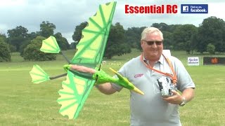 AMAZING FLYING PTERODACTYL Ornithopter  Flapping Wings  Weston Park 2016 [upl. by Abbotson]