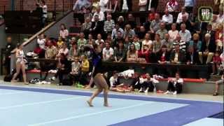 Evgenia Zhukova  Pre Olympic Youth Cup 2012  Kunstturnen  AK 1415 [upl. by Wilser]