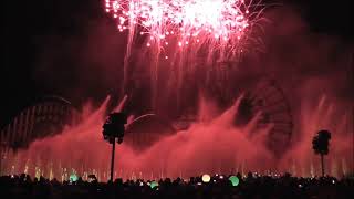 World of Color New Years Eve 201415 Portions of Audio Included [upl. by Dewees]