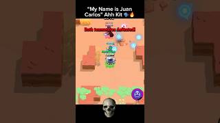 Juan Carlos Kit 1000 IQ 💀‼️ brawlstars brawlstarsshorts [upl. by Eillehs219]