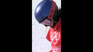 Eileen Gu shows us how its done in the halfpipe [upl. by Ettelloc]