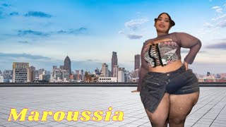 Maroussia Makarova Plussize Curvy Fashion Model Big Star  Bio Wiki Career amp Facts [upl. by Nyleda]