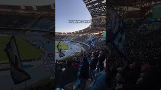 quotLasciatemi cantarequot il nuovo coro della Curva B del Maradona [upl. by Gilliam935]