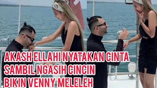 VIRAL VENNY ALBERTI TERIMA CINCIN DARI AKASH ELLAHI TANDA PERMINTAAN MAAF amp RUJUK LAGI [upl. by Standford]