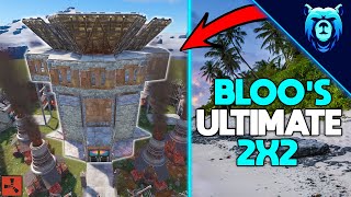 Blooprints PERFECT 2x2 Expansion  Rust Base Design 2024 [upl. by Cassella]