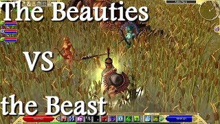 Titan Quest Anniversary The Beauties VS the Beast Hydra [upl. by Yrok]