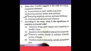 MCQ OF VOLUNTARY POVERTY BY MKGANDHI FOR JSSC CGL jssc jssccgl jssccglpaper2 jssccgl shorts [upl. by Shwalb282]