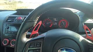 2015 WRX CVT Acceleration Exhaust tone S Mode [upl. by Asoj989]