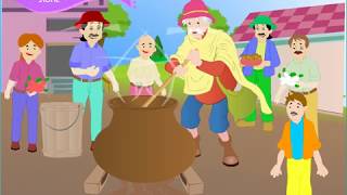 Stone Soup  English Moral Stories [upl. by Lokin648]