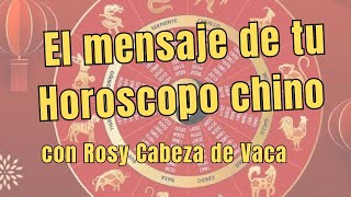 HORÓSCOPO CHINO  Rosy Cabeza de Vaca [upl. by Fiore]