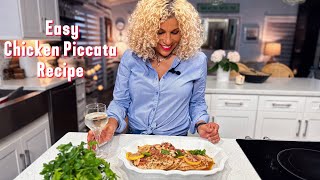 Easy Chicken Piccata Recipe [upl. by Lexie]