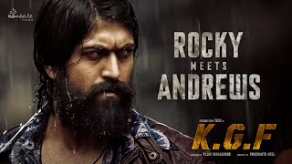 Rocky Meets Andrew  KGF Chapter 1  Kannada  Yash Srinidhi Shetty  Prashanth Neel Hombale Films [upl. by Dickman]