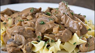 Beef Stroganoff Recipe [upl. by Scarito524]