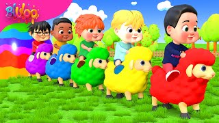 Baa Baa Black Sheep  BluLoo Nursery Rhymes amp Kids Songs [upl. by Ylellan]