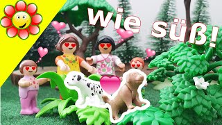 Verlorene Welpen Teil 1 Neue Playmobil Folgen von Familie Blume  Playmobil Filme [upl. by Ettener]