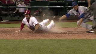 NYMSTL Wiggintons baserunning gives Cards the lead [upl. by Darees]